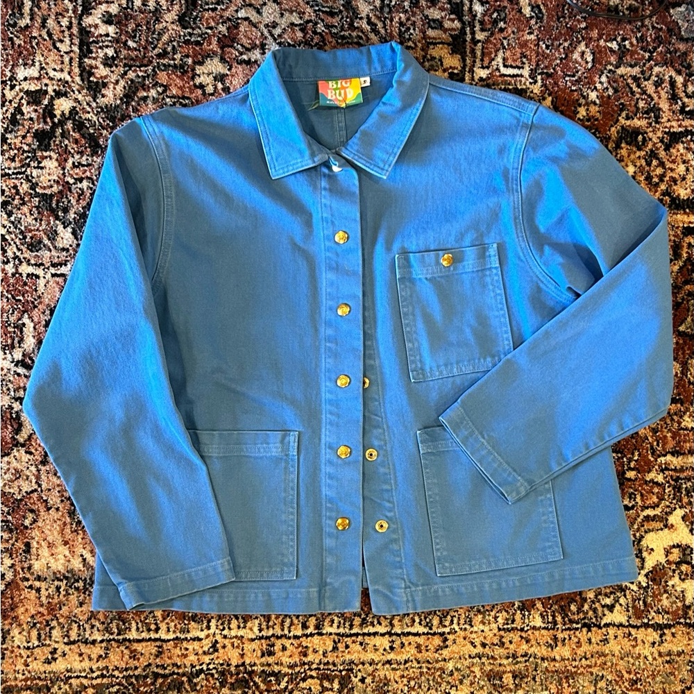Big Bud Press Screen Print Utility Jacket